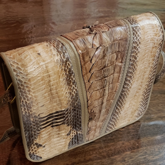 Unisex purse unique and natural leather - Picture 3 of 5